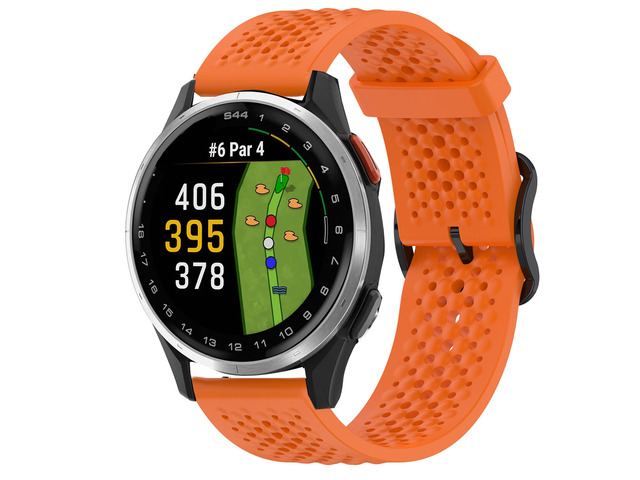 Compatible with Garmin Approach J1 Band, 20mm Quick Release Silicone band with Metal Buckle Compatible for Garmin Approach S50, S44, S42, S40, J1...