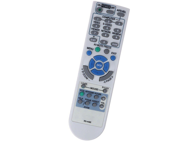 Replacement Remote Control for NEC LCD Projector LT240 LT245 LT25 LT260 LT265 LT280 M260X M260X+ NP610 NP215 NP60 NP62 NP300+ NP1000 NP2000 NP1150...