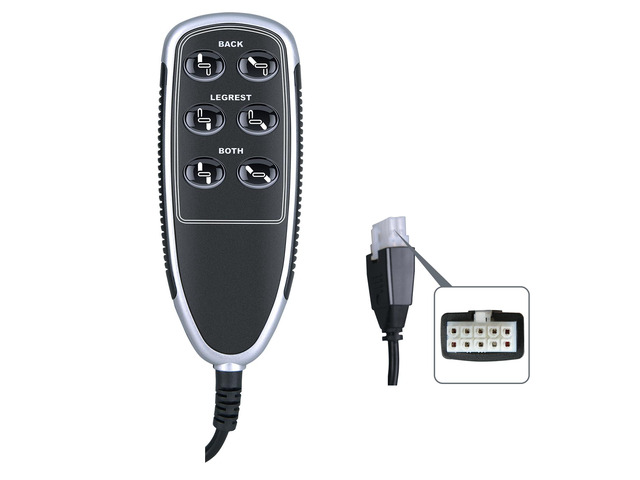 Replacement Remote Control fits La-Z-boy Model 11850U-07 Part #10.00035 REV Power Remote Handset Adjustable Bed Base