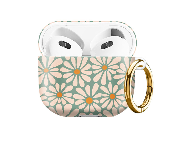 Case Compatible with AirPod 4 2024, Soft Full Protective Cover with Keychain for Women,Cute AirPod 4 Case Accessories for 4th Generation Charging...