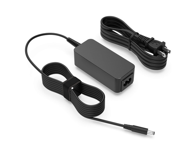 AC 65W Charger Fit for Dell Inspiron 13 15 17 7386 7586 7786 2-in-1 Laptop Power Supply Adapter Cord