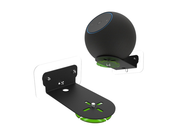 Wall-Mounted Speaker Stand Compatible with Echo Studio (Newest Model) and All Suitable Sized Speakers Such as Sonos Era 100,Homepod and Echo 4th...