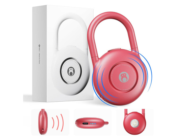 130dB Personal Alarms for Women USB-C Rechargeable Self Defense Alarm Keychain with Strobe Light Loud Personal Safety Alarm for Students &...