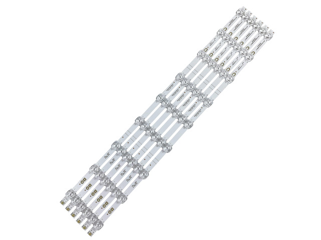 6 Pieces LED Backlight Strips for 65'' TV SVH650AH8 65R6E3 65H78G 65R6090G 65R6090G5 65H6570G HD650X1U71-TO JL. D65091330-003AS-M_V02