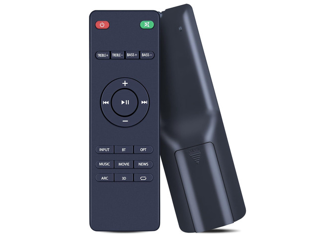Replacement Remote Control ONLY for Wohome S99 Small TV 2.1 Soundbar, for HD-019 Vmai X-BAR 2.1 Channel Sound Bar