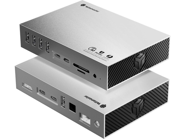 Thunderbolt 3 Docking Station 8K Display for Windows and Mac 15-in-1 40Gbps Laptop Dock with Dual Thunderbolt 3 Ports, 60W PD, 7 USB Ports,...