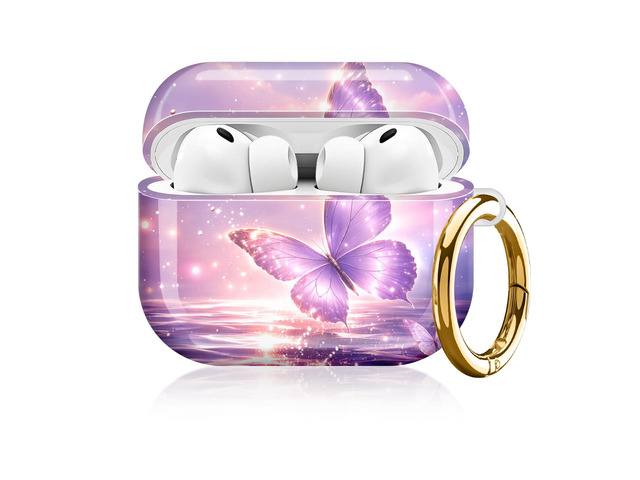 Compatible with AirPod Pro 3rd Gen(2025) Case,Protective Case for AirPod Pro 3rd Gen, Shockproof with Carabiner, Wireless Charging Compatible for...