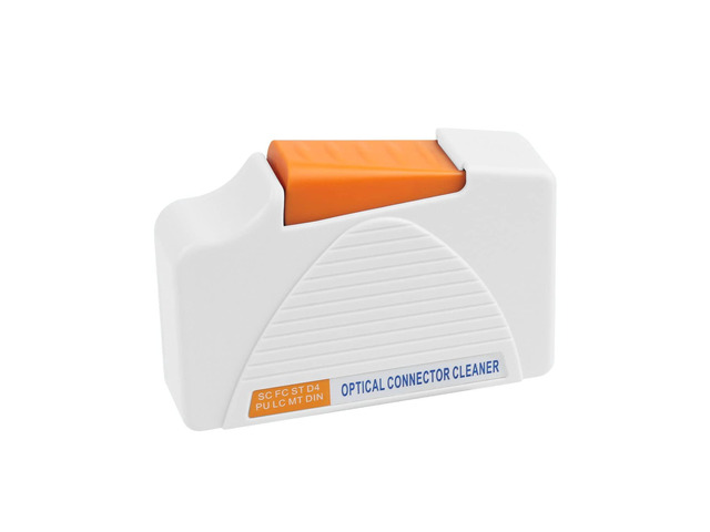 Fiber Cleaner Box - FTTH Fiber Optic Cleaning Box for FC & SC & LC End Faces & Optical Connectors -More Than 500 Times Anti Static Clean Swab, White