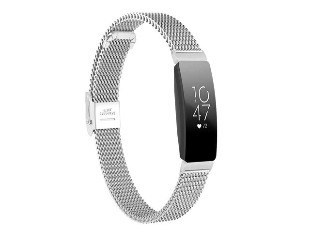 Slim Band Compatible with Fitbit Inspire 3 2/ Inspire HR/Inspire/Ace 2/ACE 3 Mesh Stainless Steel Adjustable Watchband Wristbands Bracelet Watch...