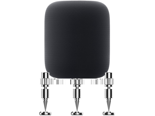 Compatible for HomePods Desk Stand,Vibration Damping Stand,Improve The Quality of The Sound and Make The Product Look More technologically Advanced...