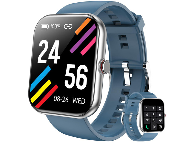 Smart Watch for Men & Women, 1.91' Fitness Tracker with Answer/Make Calls, IP68 Waterproof, 110+ Sports Modes, Heart Rate & Sleep Monitoring,...