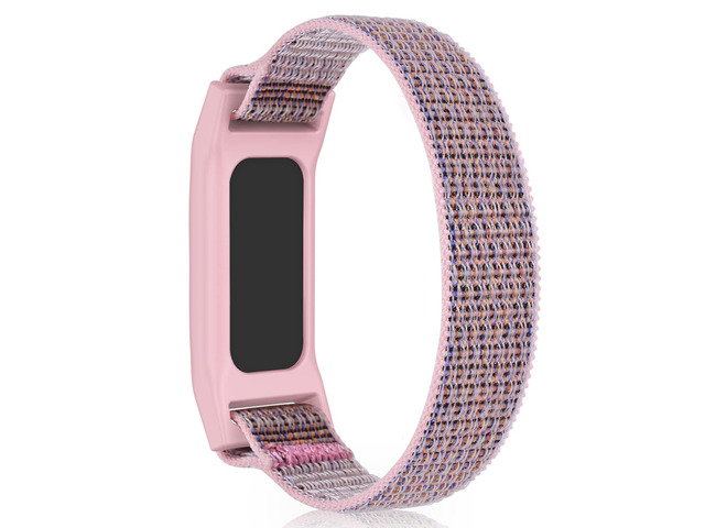 Sport Woven Nylon Strap Hoop & Loop Wristband Compatible with Garmin Vivofit 3/JR/JR2 Tracker
