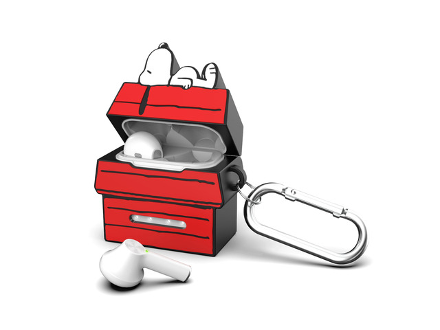 Peanuts Snoopy True Wireless Earbuds with Protective Case- Red Dog House