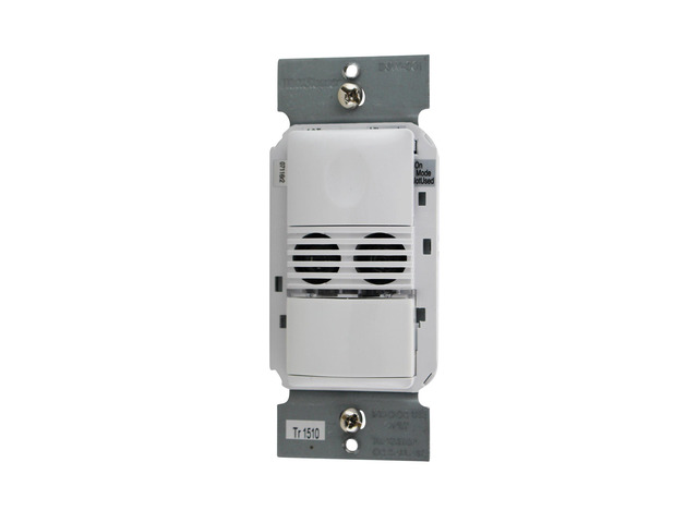 Legrand - Wattstopper Multi-Way Dual Technology Occupancy Sensor, Single-Relay, 120/277V, White