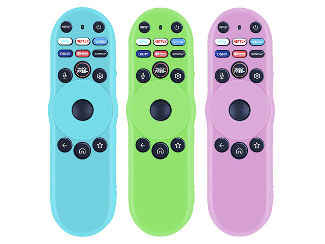 [3-Pack] New Replacement Remote Control Cover Compatible for VIZIO XRT270 Series Smart TV Remote Control, Silicone Controller Case Sleeve...