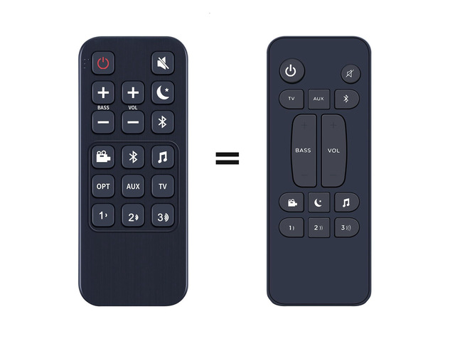 RE6214-1 RE62141 RTRE62141 Remote Replaced for Polk Audio Signa S1, AM6214-A Signa S2,Signa S3,Signa S4 Ultra-Slim Sound Bar