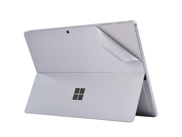 Skin Sticker for Surface Pro 7 / Pro 7 Plus / 7+ 12.3 Inch Back Decal, Ultra-Thin Vinyl Decorative Laptop Cover Protector Accessories(Metallic...