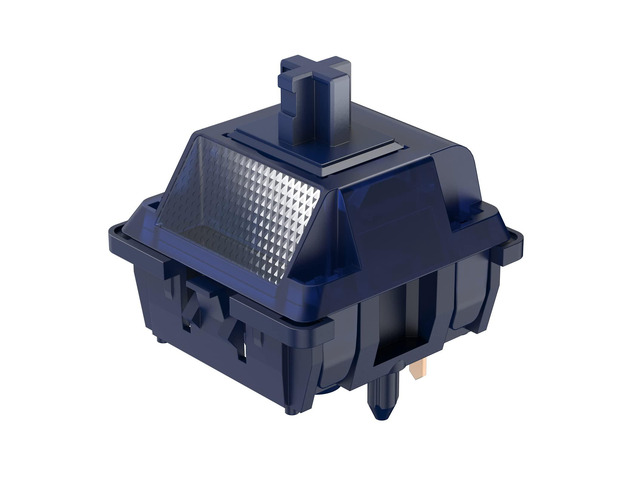 Blue Lotus Switch, High Precision T1 Tactile Switches 65g Long Spring Pre-Lubed RGB Heavy Tactile Keyboard Switches (Blue Lotus, 90pcs)