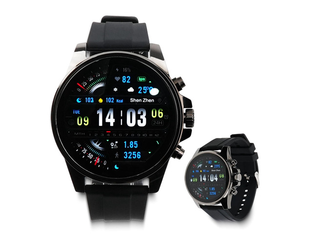 Smart Watches for Men,1.43' HD Touch Screen,Fitness Tracker Running Watch,Heart Rate/Sleep Monitor,Fitness Smart Watch,Bluetooth,NFC,Compatible...