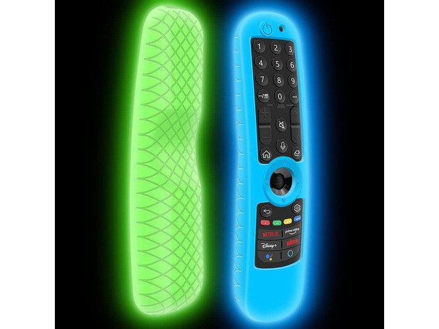 2 Pack Silicone Protective Case for LG MR21GA MR22GA MR23GA MR24GN Remote Control [Anti-Slip] Shockproof Protector Cover for LG Magic Remote...