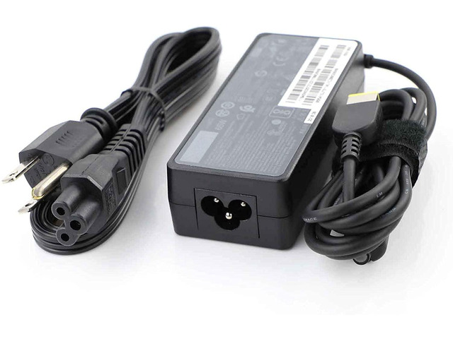 65W 45W Square Tip Charger for Lenovo L24q-20 65D2 65D3 Monitor 20V 3.25A Power Supply Adapter Cord