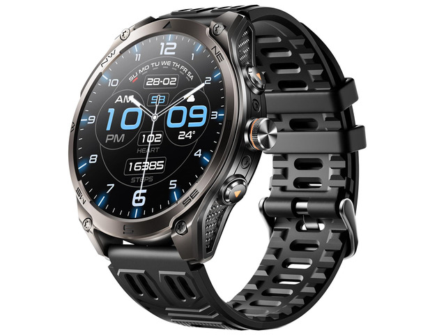 Ace Pro Outdoor Smart Watch with GPS, 1.75'' Fitness Tracker Smartwatch IP68 Waterproof, Blood Pressure/Heart Rate/Sleep Monitor, Answer/Make Calls...