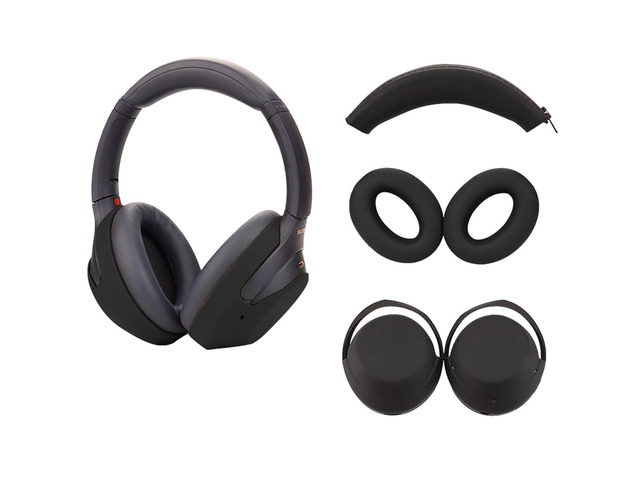 3 Set Case Cover Compatible with Sony WH-1000XM4/WH-1000XM3 Headphones,Embody Ear Pad Cover/Headband Cover/Ear Cover Soft Silicone Headphones...