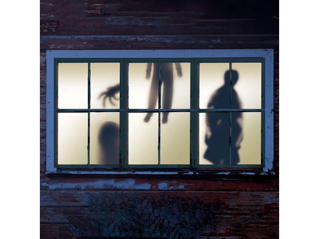 3 Pcs Halloween Window Decorations Horror Lower Body Full Body Upper Scary Hands Curtain Decor Poster Decorations for Window Door Halloween Party...