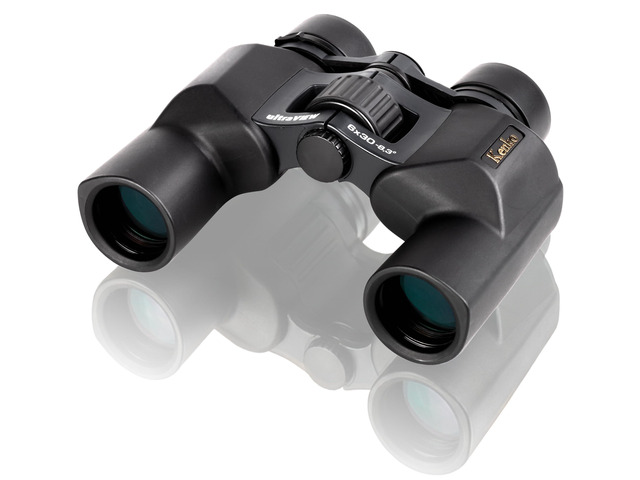 Binoculars UltraVIEW 6x30WP Polo Prism 6X 30 Caliber Waterproof 020395 Black