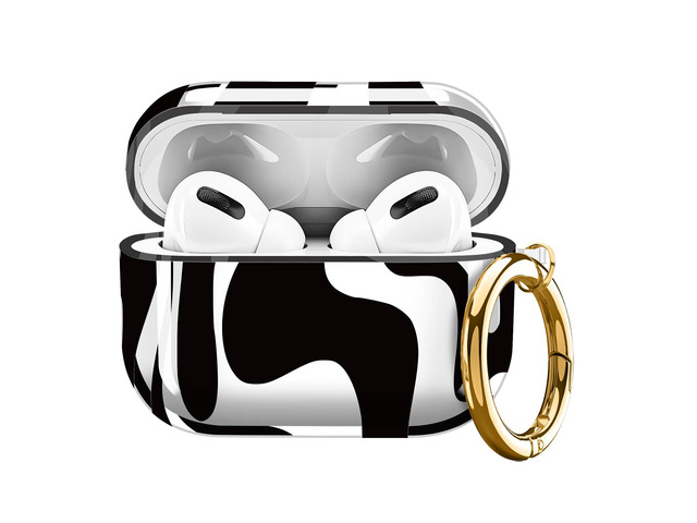 Compatible with AirPods Pro 2nd / 1st Generation Case, Shockproof Cover with Golden Buckle for Women & Girls, Protective Anti-Drop Design(Artistic...