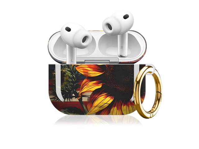 Compatible with AirPod Pro 3 Case (2025), Cute Soft TPU Protective Shockproof AirPod Pro 3rd Generation Case Cover with Golden Keychain for Women...
