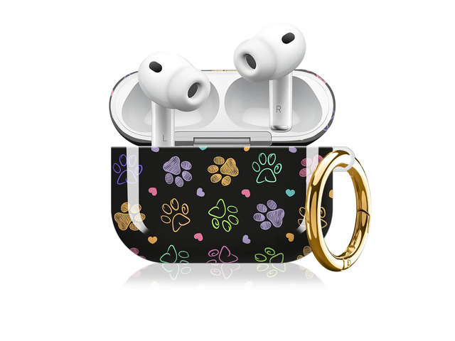Compatible with AirPod Pro 3 Case (2025), Cute Soft TPU Protective Shockproof AirPod Pro 3rd Generation Case Cover with Golden Keychain for Women...