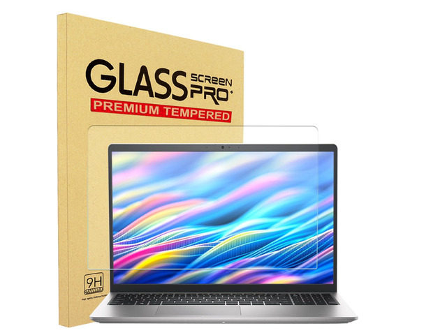 Tempered Glass Screen Protector for Dell 15.6 Inch Dell 15 DC15250/DC15255,Dell Pro 15 Essential PV15250/PV15255 Laptop, 9H Hardness, Scratch...
