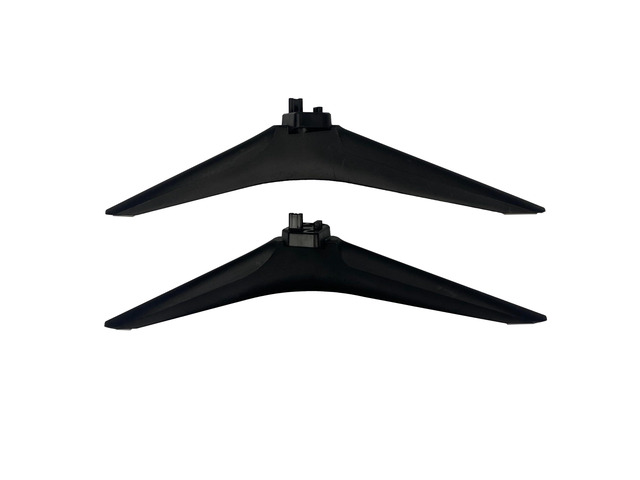 Restored OEM Replacement Rase Stand Legs for Onn 100021261 Smart TV (RSAG8.0786588-03 RSAG8.0786587-03), Black