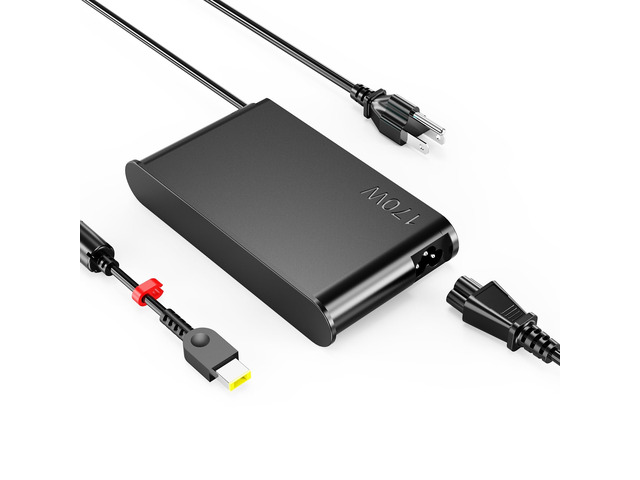 170W Charger Fit for Lenovo P50 P53 P15 P17 20V8.5A Workstation Adapter