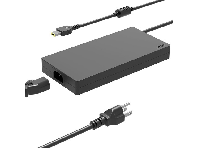 330W Slim GaN AC Adapter Compatible with Lenovo Legion 9 16IRX8 16IRX9,Legion Pro 7 16IRX9H 16IRX8H 16ARX8H 16IRX8 RTX 4060 4070 4080 4090 Gaming...
