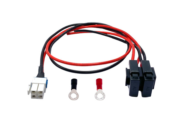 3.28 Ft 4 Pin 12 AWG DC Power Cable Compatible with Yaesu Radio FT-450 FT950 Ken Wood TS-480 TS-590SG TS-890s Icom IC-7000 IC-7600
