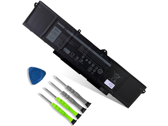 9JRV0 Laptop Battery Replacement for Dell Latitude 5521 5531 Precision 3561 3571 3581 Alienware m17 R5 AMD/Alienware m18 R1 AMD Series 0P3TJ 0R05P0...