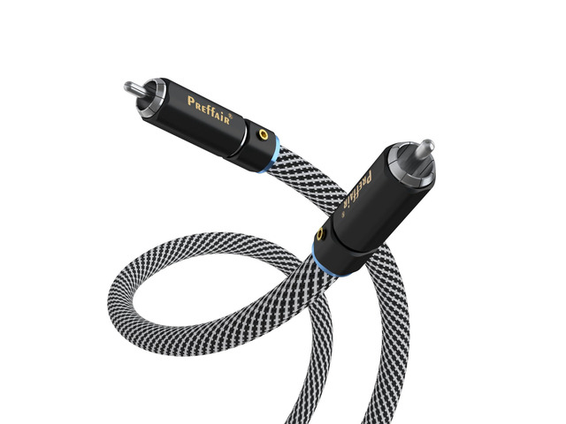 Audiophile 99.99998% 6N OCC Multiple Shielded RCA to RCA Subwoofer Cable, Nylon Braided Digtal Coaxial Audio Stereo Cord with Silver Plated...