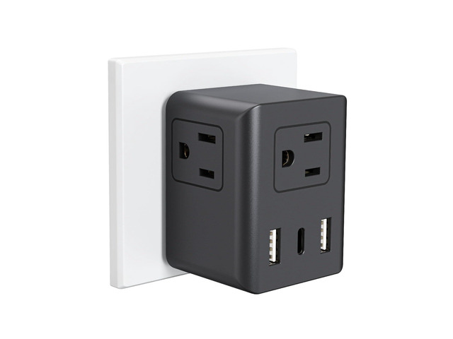 US to UK Ireland Travel Plug Adapter, Type G Power Adapter with 3 AC Outlets & 3 USB Ports (PD20W USB-C), 3250W/13A for USA to Dubai Singapore UAE...