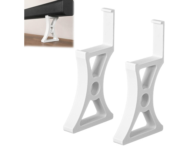 6 Inch 150mm Soundbar Riser Stand Compatible with Arc Ultra, Heavy Duty Sound Bar Elevation Base for TV Cabinet & Desktop Shelf, No Tools Required...