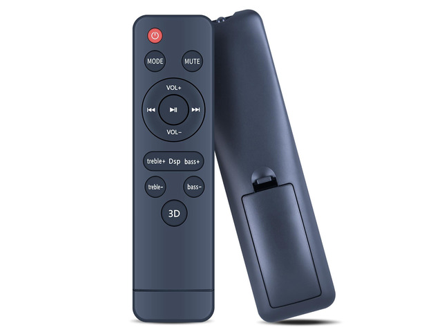 New Replacement Remote Control for Geoyeao 32 Inch 2.2CH Home Theater Audio Soundbar, Bass Speakers with Dual Subwoofer 3D Surround Sound System