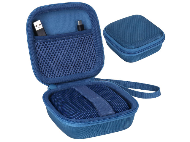 Hard Case for Tribit StormBox Micro/StormBox Micro 2 Speaker, Blue Hard shell construction, Water-resistant design, Impact-resistant design,...