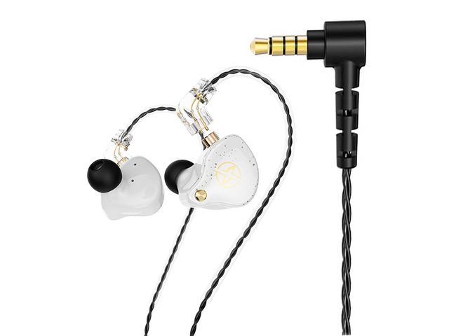 DX2 in Ear Monitor Earphones,Superior Sound Wired Earbuds with Dynamic Dual Driver,Professional Sound Isolating Earphones for...