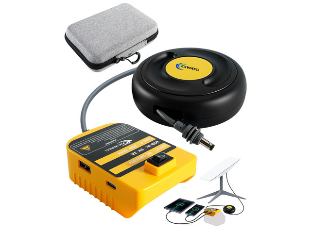 Starlink Mini Battery Adapter Compatible with DeWalt 20V Battery Kit Low-Voltage Protection, USB & Type-C Fast Charging, 10FT Heavy-Duty Cable,...