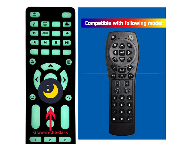 Replacement Remote Control for Chevrolet Traverse Rear Entertainment DVD 2009 2010 2011 2012 2013 2014 2015 2016 2017 (GM & ACDelco Part# 20929305)