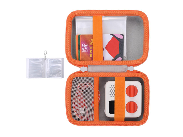 Hard Case for Yoto Mini Kids Audio Music Player - Holds up to 36 EVA case construction, Water-resistant design, Impact-resistant design, Case only