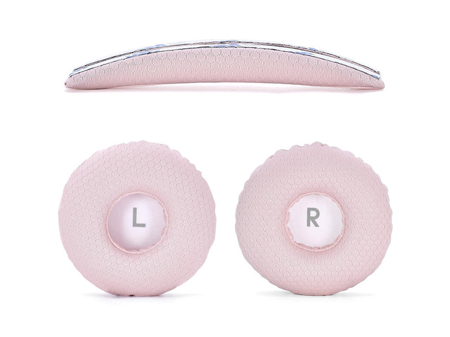 Replacement Cushions Kit 2 IN1 Mesh Fabric Ear Pads + Headband Compatible with JBL Tune 600(T600BTNC 600BTNC)/660(T660NC 660NC)/670(T670NC 670NC)...