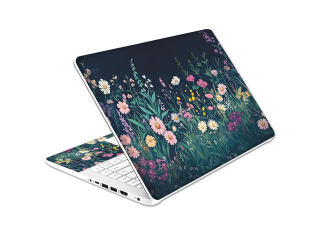Laptop Skin Decal HP 14' - Botanical, Laptop Cover Sticker, No Cutting Required, No Bubble, Waterproof, Scratch Resistant - Including Wide Screen...