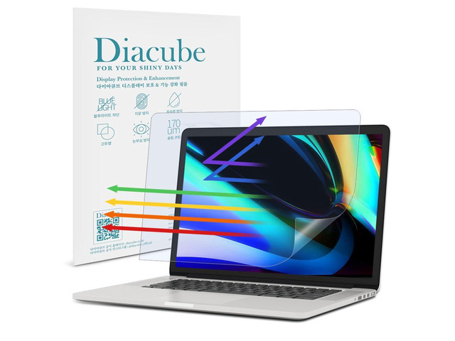 2-Pack Anti-Glare Matte Screen Protector for Macbook Pro 16 inch (2019) Anti-Fingerprint Reducing Eye Fatigue with Blue Light Blocking Filter